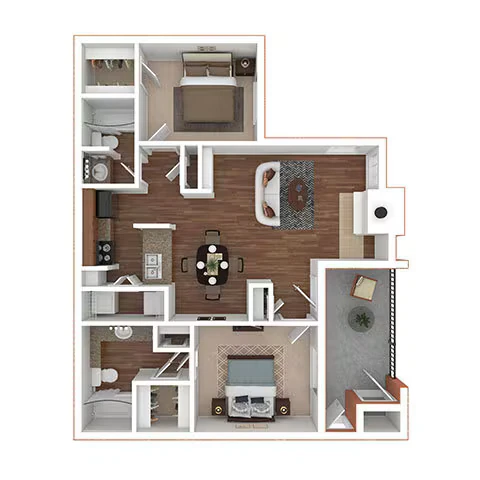 B2A The Canterbury 0306 floor plan